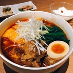 スペアリブ刀削麺定食