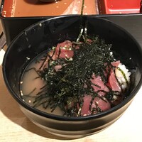 羽田市場 ギンザセブン - 次は出汁をかけて