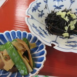 釜めしや 幸右ェ門 - 煮物、生ひじき