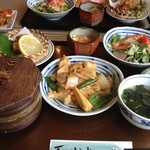 豚珍館 - 八宝菜定食