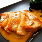 アンティカ オステリア デル ポンテ - 川俣シャモのムネ肉 マルサラソース