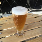 UPINN CAFE - 岡山ドラフト地ビール『独歩』のヴァイツェン（ベルギースタイル白ビール）
