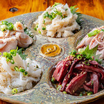 炭火焼ホルモン まんてん - 刺身盛り合せ