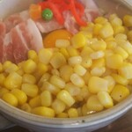 お好み焼き まりや - 月見コーン天