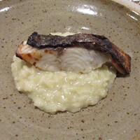 リストランテ ハナタニ - 淡路のサワラとゴルゴンゾーラと塩麹のリゾット