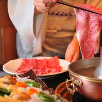 【　仙台牛しゃぶしゃぶ会席　】