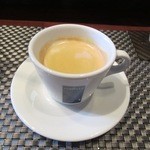 Teppanyakibaramonya - 最後の飲み物はコーヒーをいただいてこの日の楽しいランチは終了です。