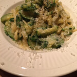 Bacco - ズッキーニとミントソース　リングイネ