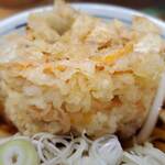 加賀 - かき揚げうどん