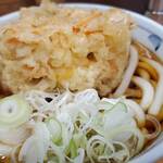 加賀 - この日のかき揚げは割とかりっとした揚げ上がり