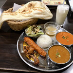 ナマステインドネパール料理 - タンドリーセット（1500円）