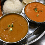 ナマステインドネパール料理 - マトンカレー、バターチキンカレー