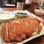 居酒屋 武双 - でっけーチキンカツ