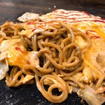 Okonomiyaki Naoya - オムそば