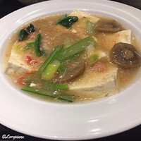 中国料理 豪華 - 蟹と豆腐の煮込み