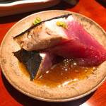 銀座 しのはら - かつおの藁焼き