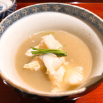 銀座 しのはら - 伊勢海老とはまぐりの吸物
