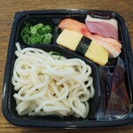 ディオ - 麺セットにぎり寿司 (税抜)184円　※開封後 (2020.05.22)