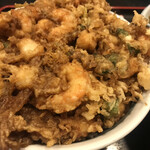 神保町 いろは - かき揚げ丼（１，３００円）