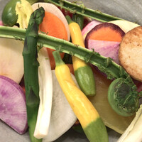 プリンチピオ - 畝田さんの美味しい野菜のバーニャ・カウダ。