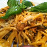 トラットリア・築地パラディーゾ - ズッキーニのスパゲティ（2012.5）