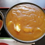 苗穂通り しあわせ食堂 - やっぱしカレー蕎麦は写真向きじゃ無いよね