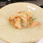 馬車道 大かわ - 里芋・筍・帆立の蟹餡