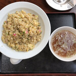 ラーメンショップやわら亭 - チャーハンの空中写真 2018/08/12