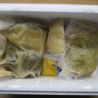 美山荘 - 鴨そぼろとフォアグラのロールキャベツ　白味噌仕立て