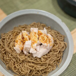 イチリン ハナレ - 山椒麺で三段活用（鶏も乗せた）