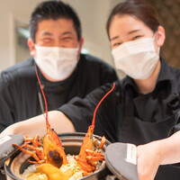 銀座 大石 - カナダ産オマール海老のご飯 ブイヤベース風