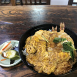 東京庵 - 天カツ丼950円