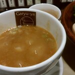 「つけ麺」の”つけダレ”