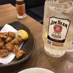 Uma Karaage Toizaka Meshi Mirai Zaka - ＪＩＮビーム199円はお得ですよね？軟骨揚げも。