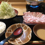 Sukiyaki shabu shabu kaiseki ryouri azuki - 