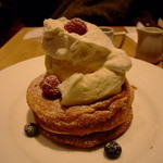 カフェ＆ブックス ビブリオテーク - パンケーキ