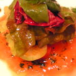 ジャマン - サーモンのサラダ