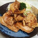 お食事 まるやま - リブロース生姜焼き