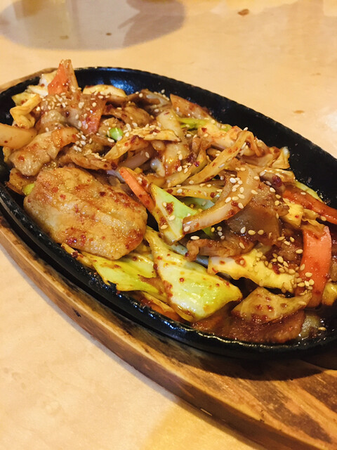 旨辛な味付けがイイ 豚肉と野菜炒め By ぐるめ姫ちゃん ハンサラン いりなか 韓国料理 食べログ 旨辛な味付けがイイ 豚肉と野菜炒め By ぐるめ姫ちゃん ハンサラン いりなか 韓国料理 食べログ