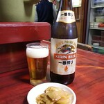 李園 - ビールと搾菜