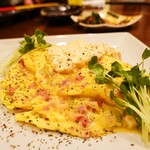 OKIRAKU - コンビーフのチーズオムレツ　