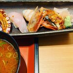 味道楽 - 海老が目を引きます。