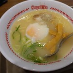 スガキヤ - 玉子入りラーメン