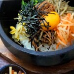 Matsusaka Yakiniku Kazokutei - ビビンバ定食