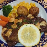 レストラン山水 - 黒毛和牛（Ａ5ランク）フィレ肉のステーキ（120ｇ）