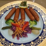 レストラン山水 - ボイルドチョリソー