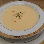 レストラン山水 - とうもろこしのスープ(レギュラー）