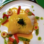 Kabocha - 鲽鱼藏红花酱