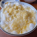 ほっこりごはん くるり - お醤油入れて崩したTKG