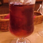 レストラン山水 - アイスティー